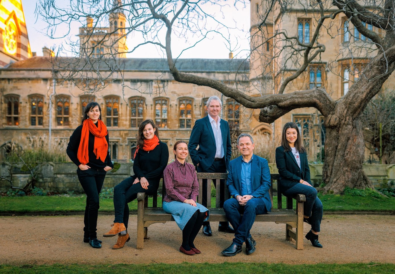 Image taken by Jon Attenborough of the team at Balliol College