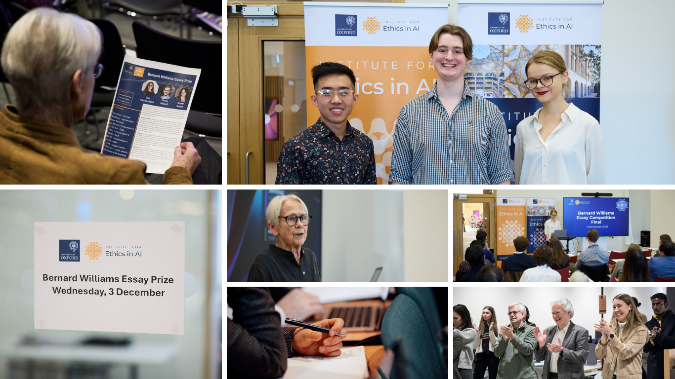 A compliation of all our past Bernard Williams Essay Prize events