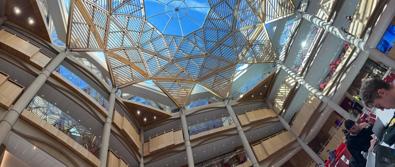 Roof of the Schwarzman Centre for the Humanities