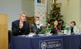 Professor Yuval Shany in discussion during the Q&A