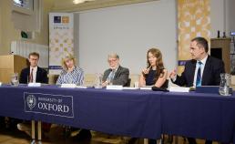 Professor Gerald Postema, Dr Natalie Bryom, Prof. Sarah Green, Prof. Timothy Endicott, Prof. John Tasioulas