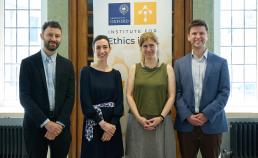 Dr Reuben Binns, Dr Caroline Green, Professor Jessica Riskin and Dr David Storrs-Fox