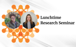 AI logo with photos of presenters