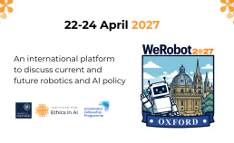 We Robot 2027 conference logo