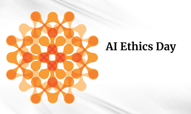 Title orange logo with black text