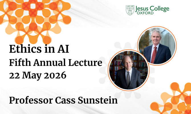 Ethics in AI Fifth Annual Lecture - Professor Cass R. Sunstein