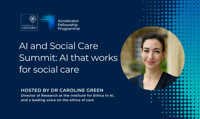 white logo on dark blue background