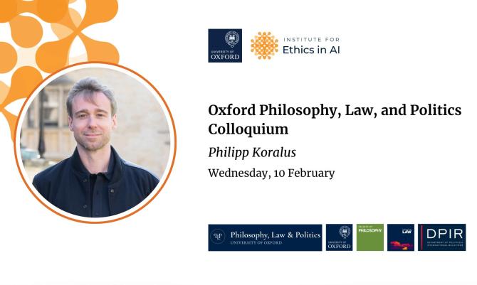 Oxford Philosophy, Law, and Politics Colloquium - Philipp Koralus