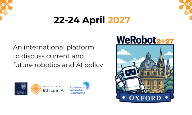 We Robot 2027 conference logo