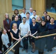 Institute researchers in the Schwarzman Centre
