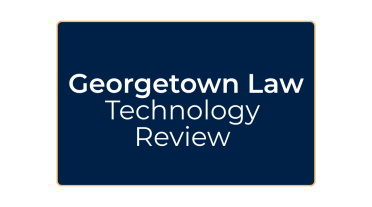 Georgetown Law Technology Review