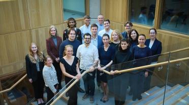Institute researchers in the Schwarzman Centre